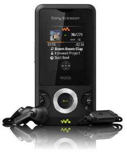 Sony Ericsson W205i Black